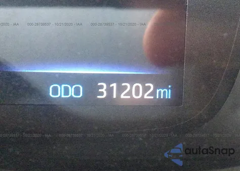 2020 Toyota Corolla Se from USA, damaged, VIN JTDS4RCE3LJ021593